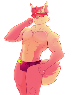 Ollie [In speedos only]