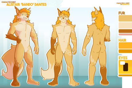 [Current Ref Sheet] Alistair &#39;Bando&#39; Dantes