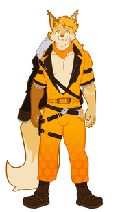 Bando [Lightweight Pilot] [Burning Yellow]